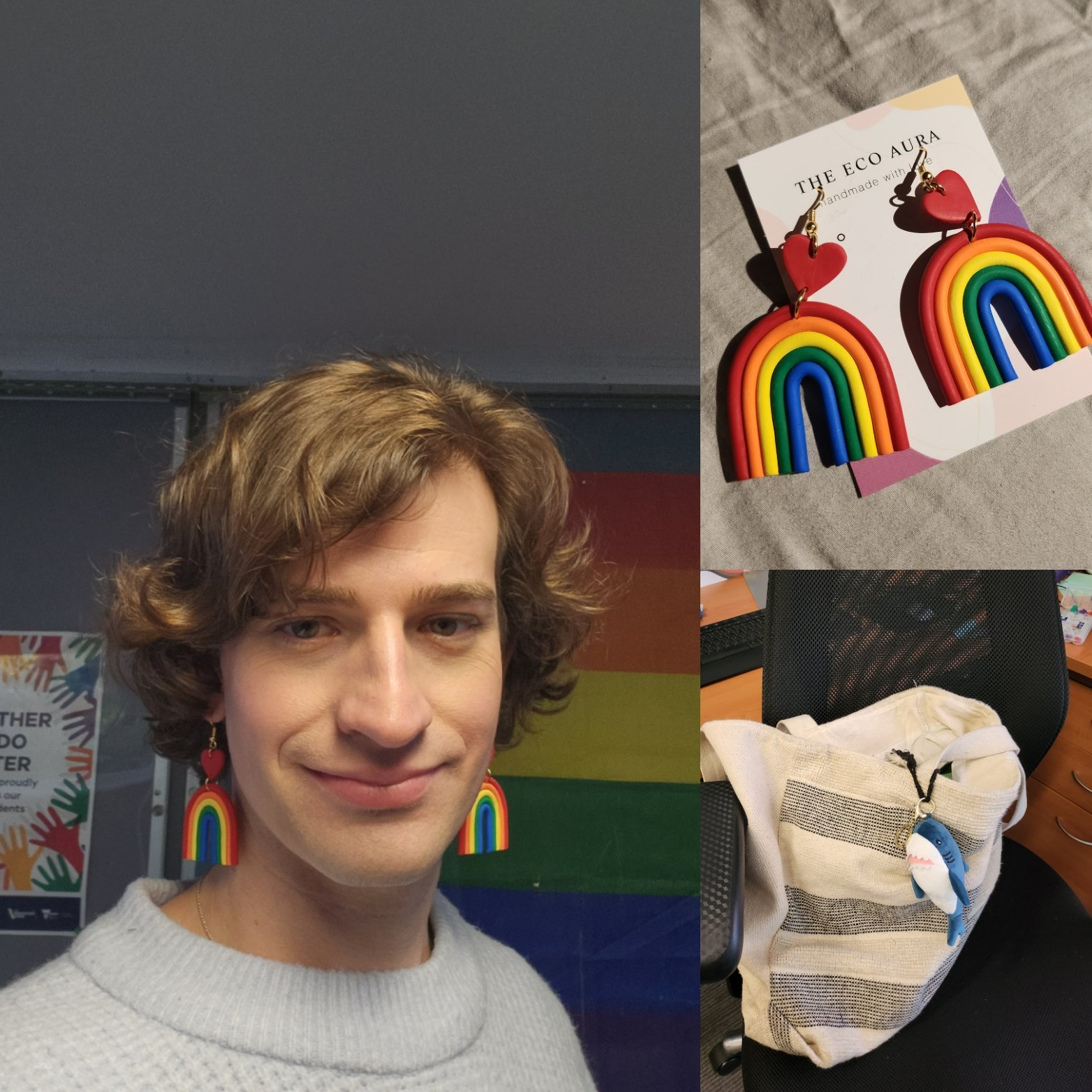 Showing Pride: Wearing the rainbow