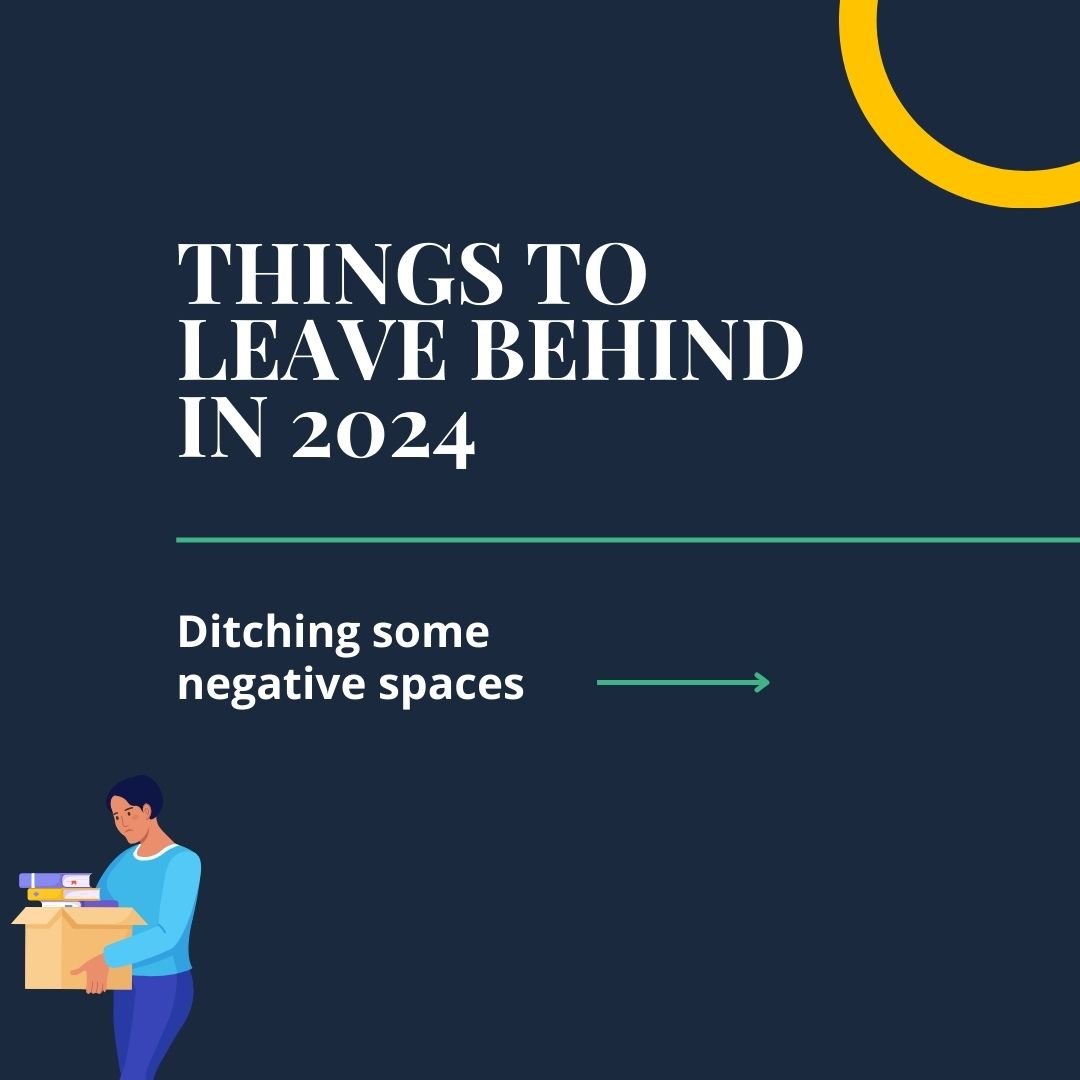 The things to leave and new habits for a New Year